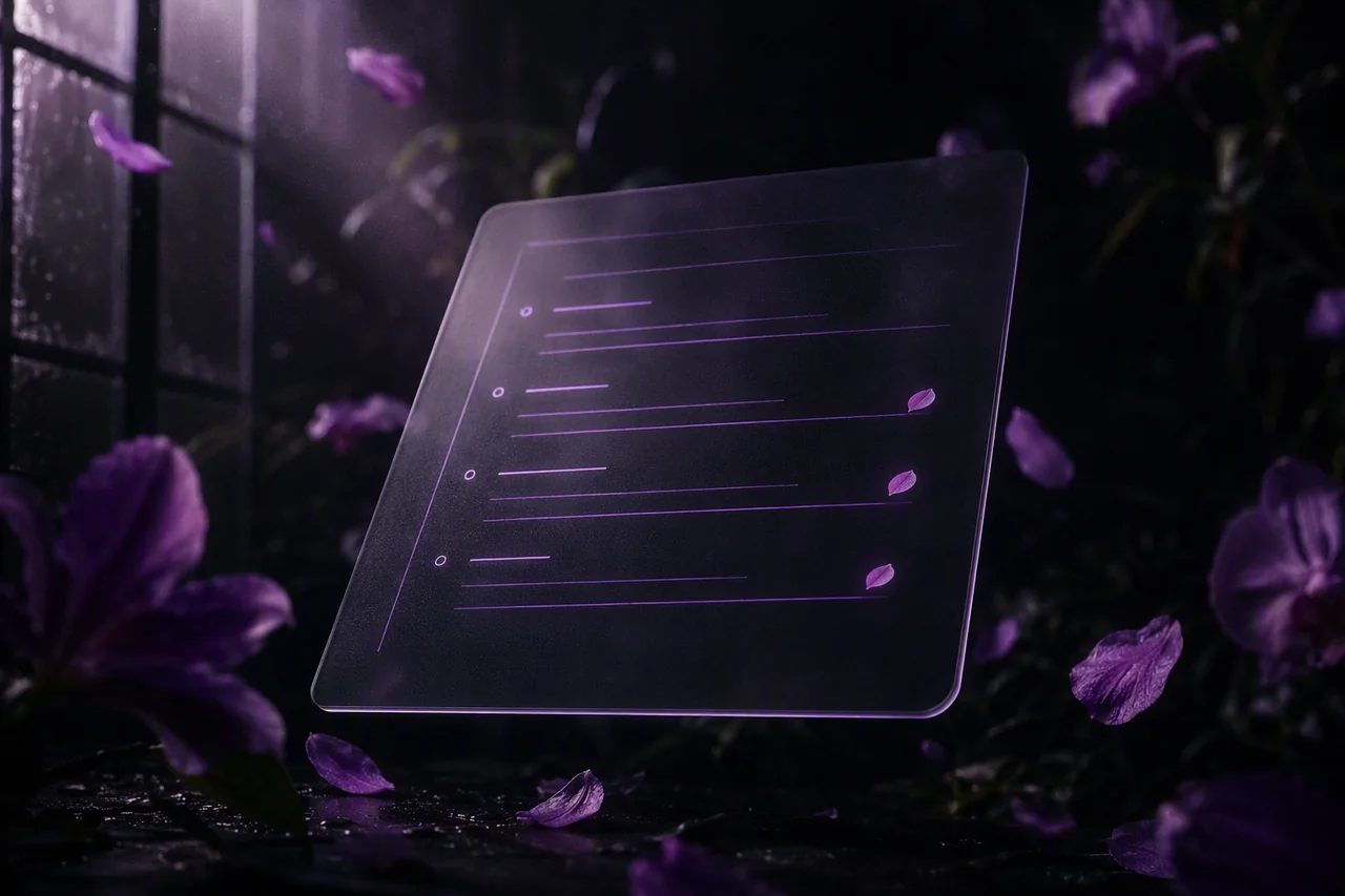 AI Agent Handbook — knowledge atlas grown in a dark greenhouse